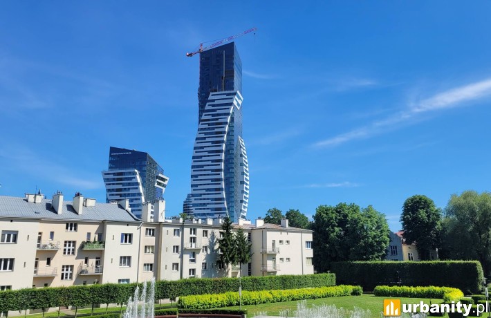 Postęp prac na budowie Olszynki Park w Rzeszowie, fot. Apklan