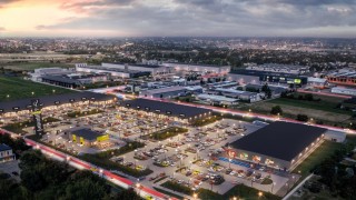 Pasaż Łańcucki - pierwsza inwestycja handlowa w Łańcucie, wiz. Refield