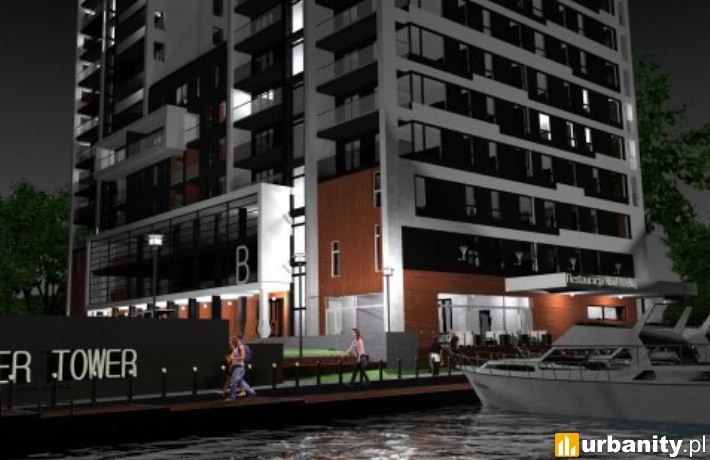 Apartamentowiec River Tower w Bydgoszczy