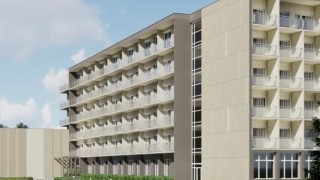 Sanatorium Uzdrowiskowe Modrzew, wizualizacja przebudowy i rozbudowy, wiz. materiały inwestora
