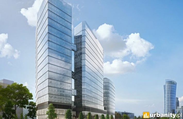 Najnowsza wizualizacja kompleksu The Warsaw Hub