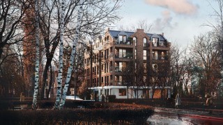 Willa Papiernia w Konstancinie-Jeziornie, wiz. materiały inwestora