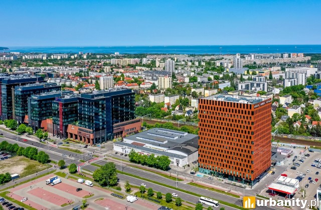 Biurowiec Wave w Gdańsku, for. Skanska