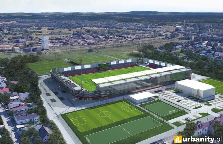 Projekt Centrum Piłki Nożnej w Częstochowie
