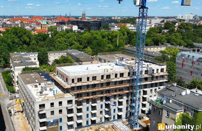 Stan surowy otwarty inwestycji przy Czystej 4, fot. BPI Real Estate