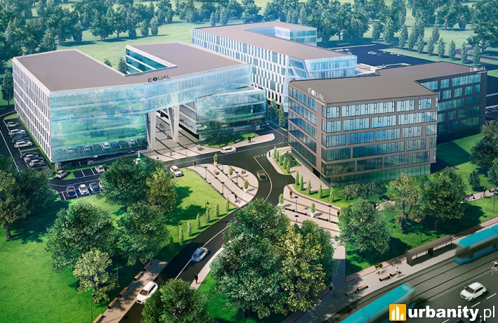 Equal Business Park w Krakowie - projekt