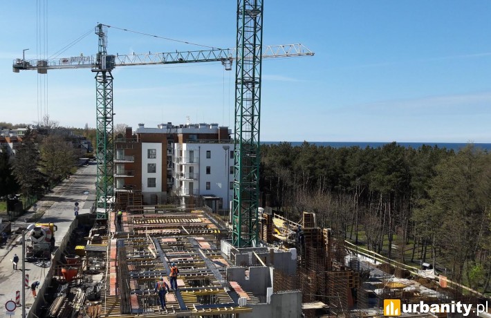 Tak obecnie wygląda budowa hotelu Gwiazda Morza