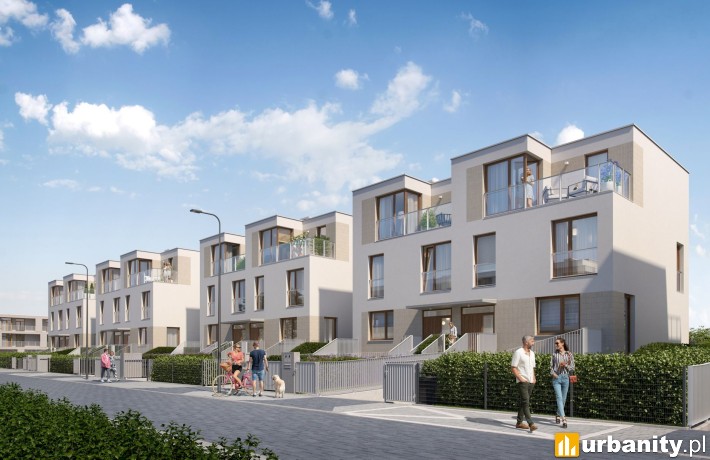 Jaśminowy Mokotów VI, nowy etap osiedla Skanska, wiz. materiały dewelopera