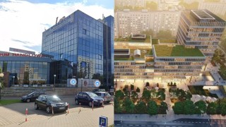 Centrum handlowe Land zastąpi nowoczesny kompleks biurowy projektu JEMS? wiz. JEMS Architekci/google street