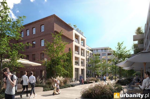 Nowe Centrum Płocka - projekt inwestycji, wiz. 77Studio architektury