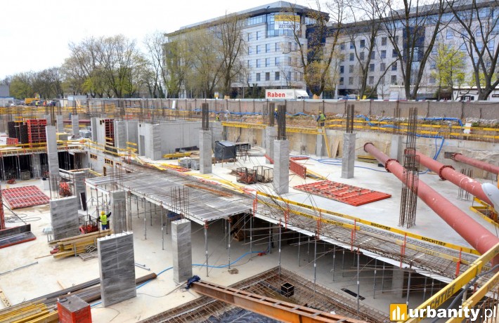 Obecny stan budowy inwestycji P4 w Warszawie