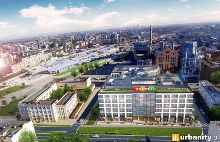 Biurowiec Przystanek mBank w Łodzi