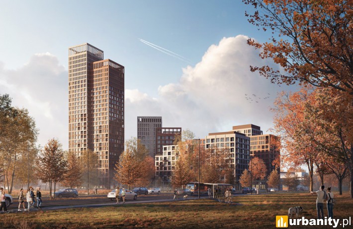 Resovia Residence w Rzeszowie - wizualizacja