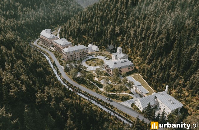Saltic Resort & Spa Zieleniec w Dusznikach-Zdroju, wiz. materiały dewelopera