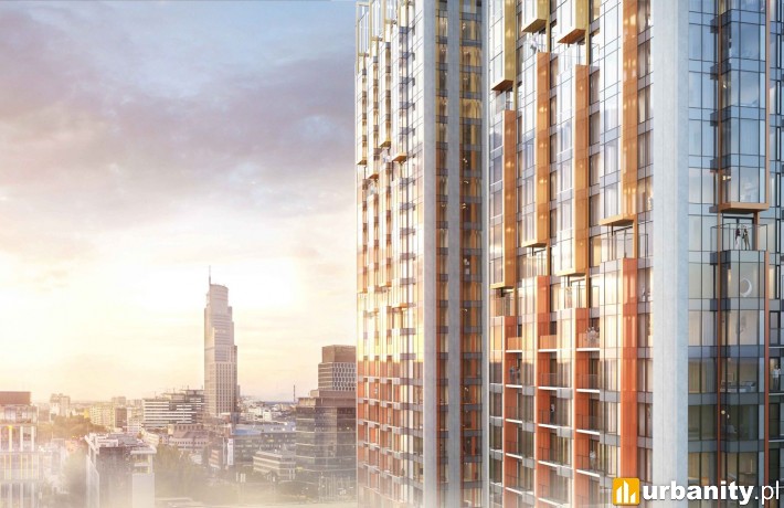 Wizualizacja inwestycji Towarowa Towers w Warszawie, fot. materiały prasowe