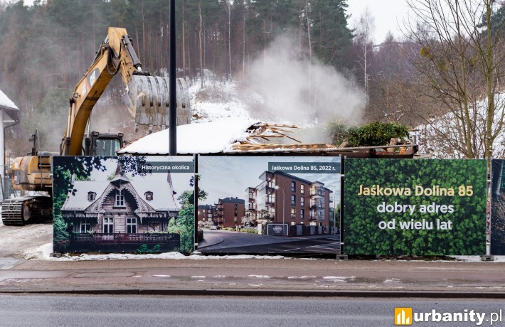 Rusza budowa inwestycji Villa Jaśkowa Dolina w Gdańsku