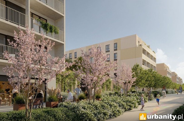 Nowy etap Osiedla Zenit w Łodzi, wizualizacja, wiz. materiały dewelopera