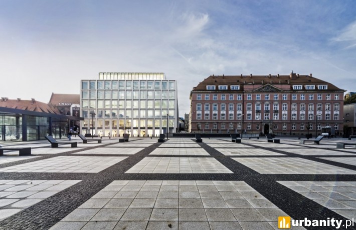 Projekt biurowca Nowy Targ we Wrocławiu