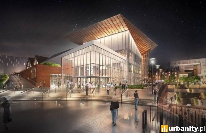 Wizualizacja projektu Forum Gdańsk