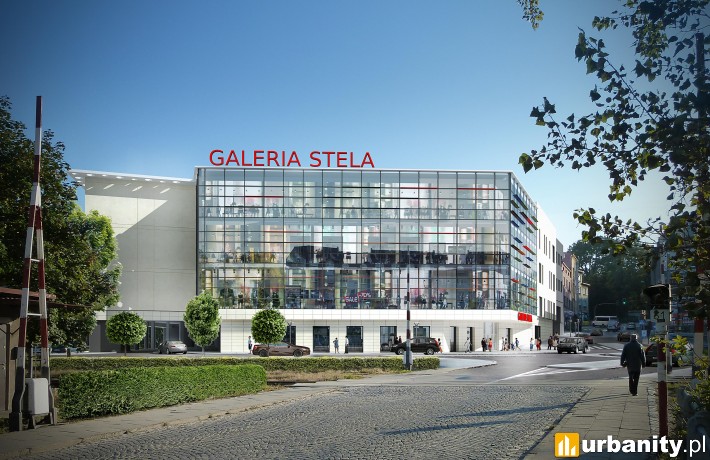 Projekt Galerii Stela w Cieszynie - wizualizacja