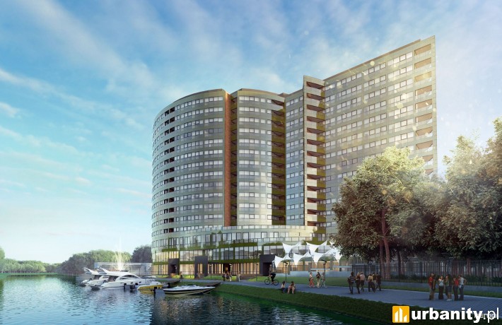 Projekt 50-metrowego apartamentowca Nordic Astrum w Bydgoszczy, fot. materiały prasowe