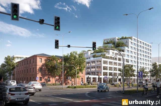 Nowe Centrum Płocka - projekt inwestycji, wiz. 77Studio architektury