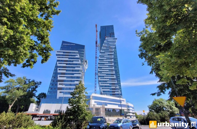 Postęp prac na budowie Olszynki Park w Rzeszowie, fot. Apklan