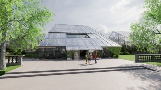 Palmiarnia Poznańska po przebudowie, wiz. materiały inwestora