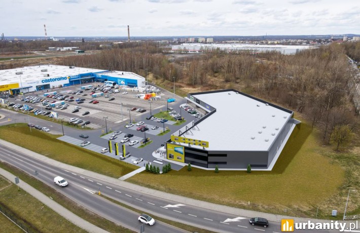 Otwarcie parku handlowego w Rudzie Śląskiej, wiz. materiały inwestora