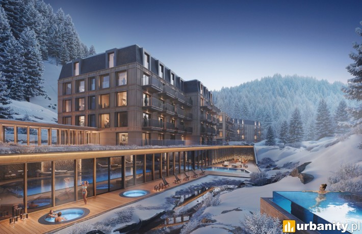 Saltic Resort & Spa Zieleniec w Dusznikach-Zdroju, wiz. materiały dewelopera