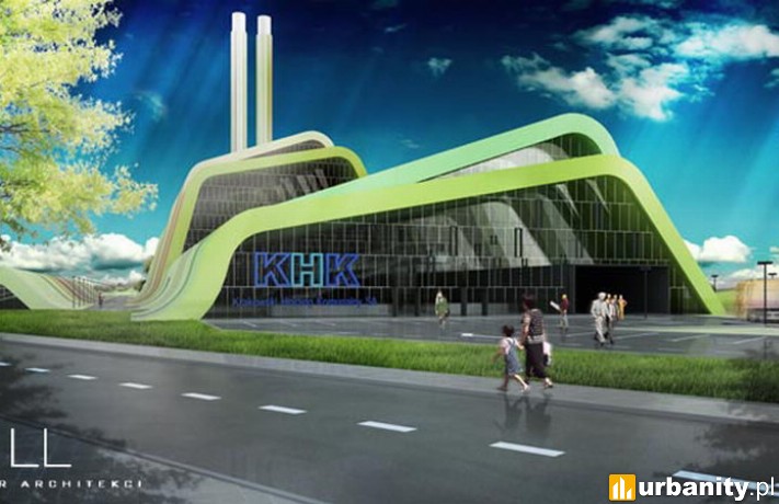 Wizualizacja krakowskiej spalarni odpadów