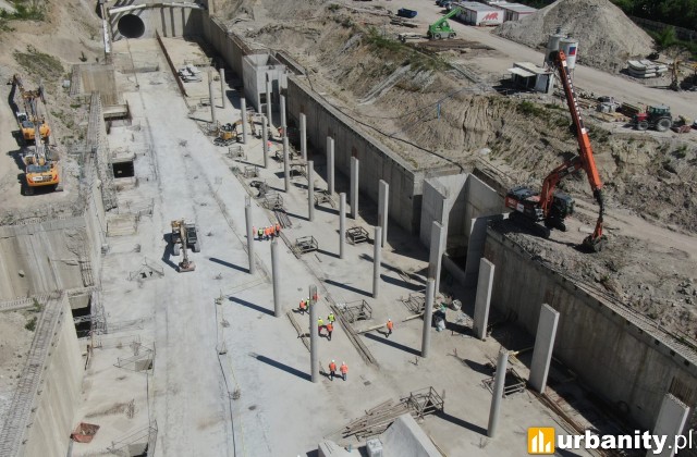 Budowa tunelu średnicowego pod Łodzią, fot. PLK S.A.