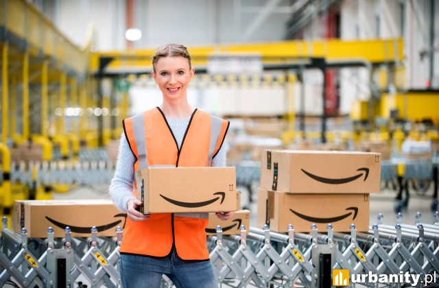 Centrum logistyczne Amazon w Gorzyczkach na Śląsku, fot. Amazon