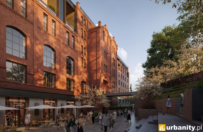 Browar Mycielskich po rewitalizacji, wiz. Nickel Development