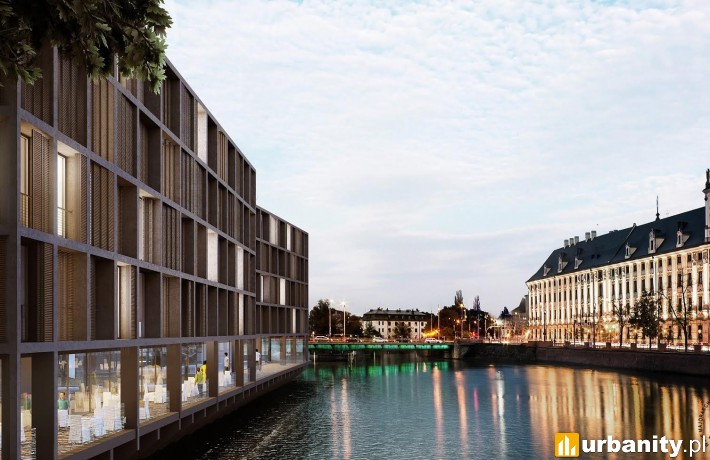Projekt inwestycji apartamentowej Marina III we Wrocławiu