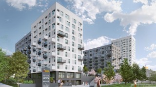 UP2U - projekt inwestycji w Poznaniu, wiz. materiały dewelopera
