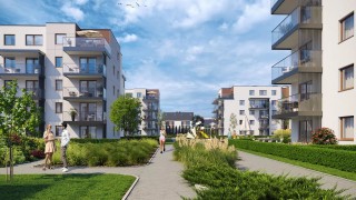 Południowa część Gdańska z inwestycją dewelopera Develia