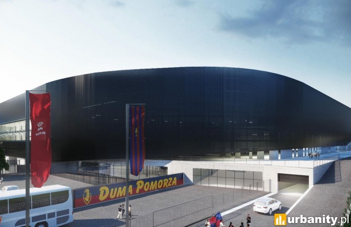 Projekt nowego Stadionu Miejskiego w Szczecinie