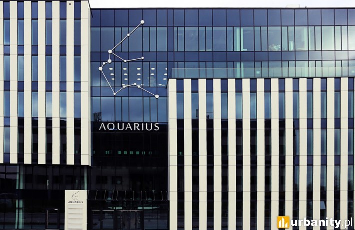 Biurowiec Aquarius w Krakowie - wizualizacja