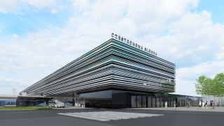 Projekt nowego dworca Częstochowa Główna, wiz. PKP