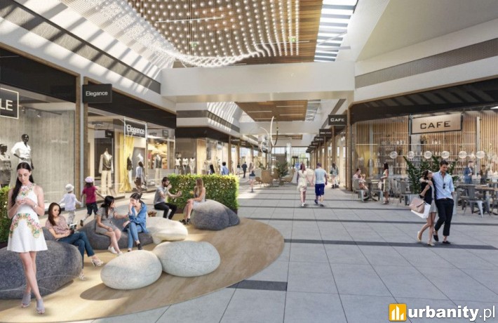 Designer Outlet Kraków, wizualizacja, wiz. materiały inwestora