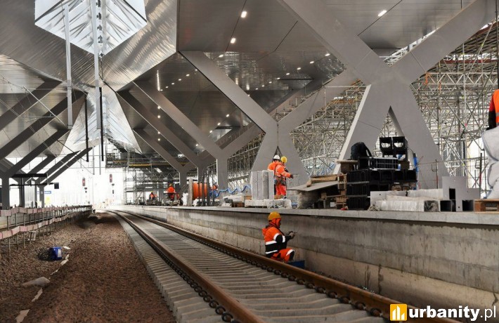 Warszawa Zachodnia – będzie kolejny nowy peron (fot. PKP S.A.)