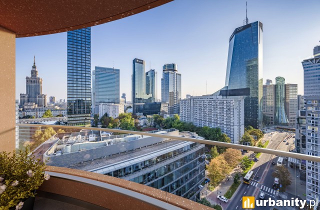 Wizualizacja apartamentowca Flare w Warszawie, wiz. materiały dewelopera