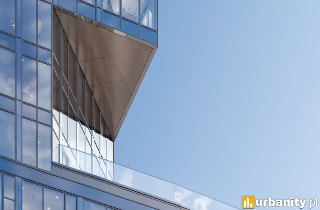 Nowa wizualizacja wieży Liberty Tower w Warszawie, wiz. materiały inwestora