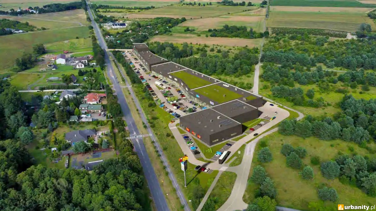 Pierwszy park handlowy w Goleniowie będzie większy niż planowano