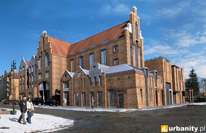 Wizualizacja projektu elbląskiego Ratusza