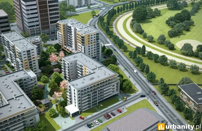 Wizualizacja osiedla Sakura