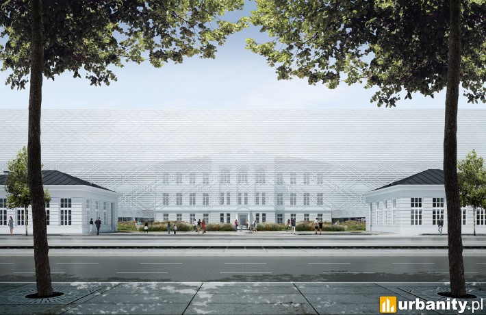 Sinfonia Varsovia Centrum w Warszawie, wizualizacja, wiz. materiały prasowe