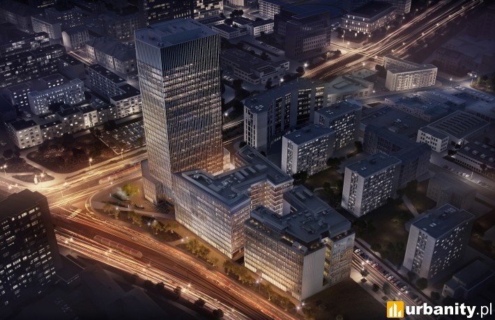 Projekt warszawskiego kompleksu Spark