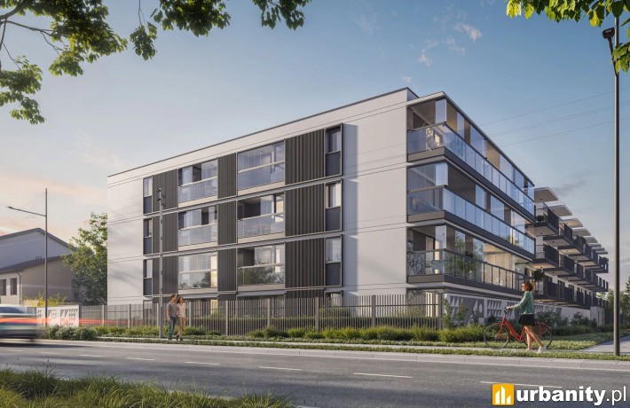 Projekt inwestycji Stacja Rembertów w Warszawie, wiz. Develia